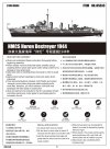 Trumpeter 05333 HMCS Huron Destroyer 1944 (1:350)