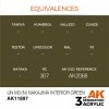 AK Interactive AK11897 IJN M3 (N) NAKAJIMA INTERIOR GREEN – AIR 17ml