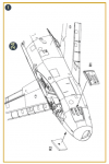 Clear Prop! CPA48057 F-86A gun port (open) for CP kits 1/48