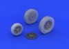 Eduard 648203 P-39 wheels late 1/48 (EDUARD)