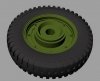 Panzer Art RE35-528 Willys MB “Jeep” road wheels (Firestone) 1/35