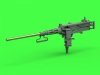 Master GM-35-069 Browning M2HB .50 cal (12,7mm) - karabin maszynowy z mocowaniem czołgowym - wczesny okres II w.św. (kołyska D69820 z małą skrzynką amunicyjną D68375) 1/35