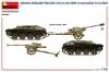 MiniArt 35395 GERMAN ARTILLERY TRACTOR T-60(r) & CREW Towing PaK40 GUN 1/35