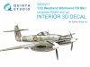 Quinta Studio QD32211 Westland Whirlwind FB Mk.I 3D-Printed & coloured Interior on decal paper (Special Hobby) 1/32