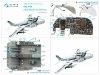 Quinta Studio QDS32108 A-6A Intruder 3D-Printed & coloured Interior on decal paper (Trumpeter) (Small version) 1/32