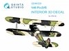 Quinta Studio QD48329 Po-2VS 3D-Printed & coloured Interior on decal paper (ICM) 1/48