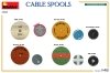 MiniArt 49008 CABLE SPOOLS 1/48