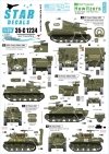 Star Decals 35-C1234 US Self Propelled Howitzers 1/35