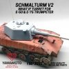 Yamamoto Model Parts YMP3515 SCHMALTURM V2 WHAT IF TURRET FOR E-50 & E-75 TRUMPETER 1/35