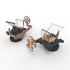 Quinta Studio QT48034 I-16 Detail set: Propeller hub ratchet, Venturi tube, PAK-1 gunsight, OP-1 gunsight (all kits) 1/48