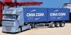 Italeri 3861 DAF XF105 with 2 x 20ft container 1/24