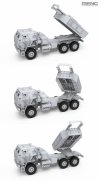 Meng Model 72-004 U.S. M142 HIMARS High Mobility Artillery Rocket System 1/72