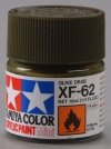 Tamiya 81762 XF62 Olive Drab Acrylic paint 10ml