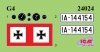 ICM 24024 Type G4 with MG 34 and German Staff Personnel 1/24