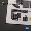 KELIK K72151 Bristol Beaufort Mk.1 - interior 3D decals for Airfix kit 1/72