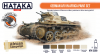Hataka HTK-CS90 ORANGE LINE – German AFV in Africa paint set 6x17ml