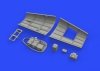 Eduard 648365 Bf 109F radio compartment EDUARD 1/48