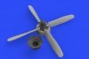 Eduard 648487 P-51D Hamilton Standard propeller 1/48 EDUARD