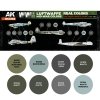 AK Interactive RCS102 WWII Luftwaffe Mid-War Colors 8x17ml