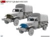 MiniArt 35490 35429 M3 STUART LATE PROD. INTERIOR KIT36072 Anzio 1944. Field Repairing of Stug III. Ausf. G. BIG SET G7117 1,5T 4×4 WRECKER 1/35