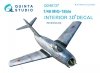 Quinta Studio QD48137 MiG-15 bis 3D-Printed & coloured Interior on decal paper (for Bronco kit) 1/48