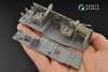 Quinta Studio QD32090 Ju 87B-2/R-2 3D-Printed & coloured Interior on decal paper ( Trumpeter ) 1/32