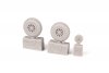 Eduard 672369 P-51D wheels block tread EDUARD 1/72