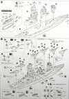 Aoshima 00251 I.J.N. Battleship Yamashiro 1944 1:700