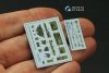 Quinta Studio QD72147 F6F-3 Hellcat 3D-Printed coloured Interior on decal paper (Eduard) 1/72