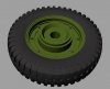 Panzer Art RE35-527 Willys MB “Jeep” road wheels (Goodyear) 1/35