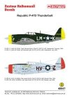 Techmod 48047 - Republic P-47D Thunderbolt (1:48)