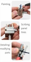 DSPIAE AT-MV Stainless Steel Precision Mini Vise / Imadło