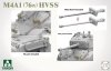 Takom 2205W M4A1(76w)HVSS + M1 Super Sherman + US Army Tank Crewman Sherman Box Limited Edition 1/35