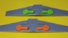 Omask 77229 Bf 109 F/G/K wheel bay plugs (for AZ) 1/72