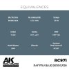 AK Interactive RC971 RAF PRU Blue BS381C/636 17 ml
