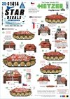 Star Decals 35-C1414 Hetzer - Jagdpanzer 38(t). The Prague Uprising 1945 # 1. The Prague Uprising was an attempt by the Czech recistance movement to liberate the city from the Germans in May 1945 1/35