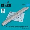 RESKIT RS72-0412 AN / ALQ-184 ECM POD (LONG LENGTH VERSION) (3D PRINTED) 1/72