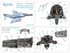 Quinta Studio QDS48341 F-4G early 3D-Printed & coloured Interior on decal paper (Meng) (Small version) 1/48