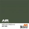 AK Interactive AK11861 MEDIUM GREEN 42 – AIR 17 ml