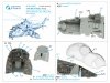Quinta Studio QDS48406 Mi-24 Nato Hind 3D-Printed & coloured Interior on decal paper (Trumpeter)(Small version) 1/48