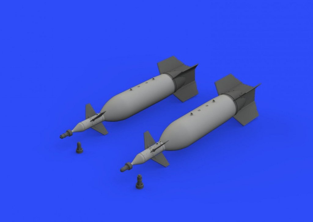 Eduard 1/48 Brassin GBU-11 - 648342 - 2 resin bombs included