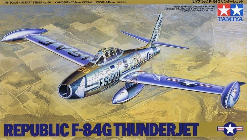 Tamiya F1 Republic F-84G Thunderjet By Robert Ferrero ( Tamiya 1/48