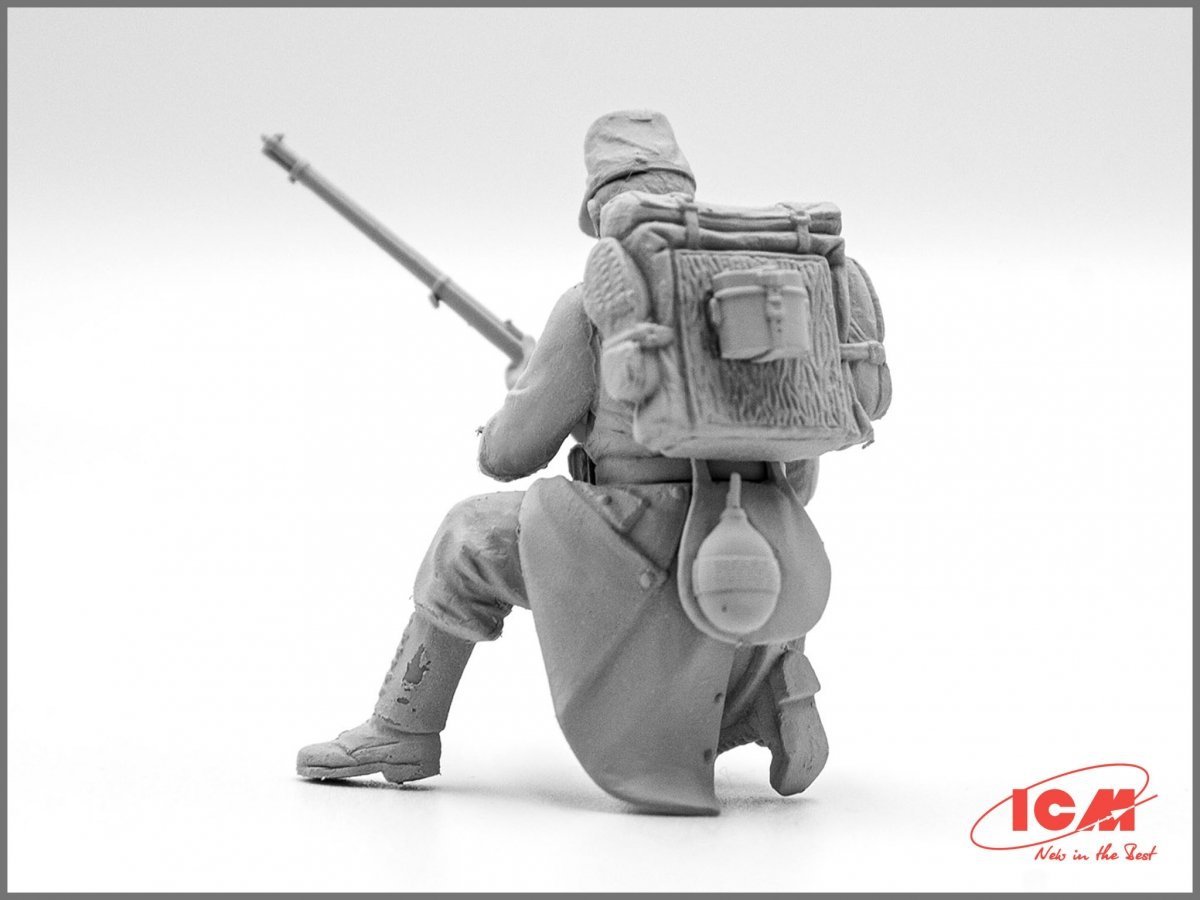 ICM 35680 WWI Belgian Infantry 1 35 - scale 1:35 - Figures