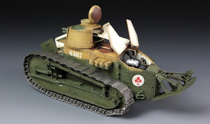 Maquette Char FT-17 (tourelle Fonte) - MENG TS-008 - 1:35 - NEUF