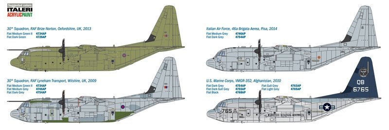 C-130 J Hercules II Italeri 2643