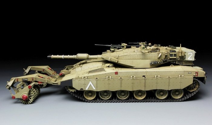 Israel Main Battle Tank Merkava Mk.3D - Basic Set (For Meng TS-001) ET
