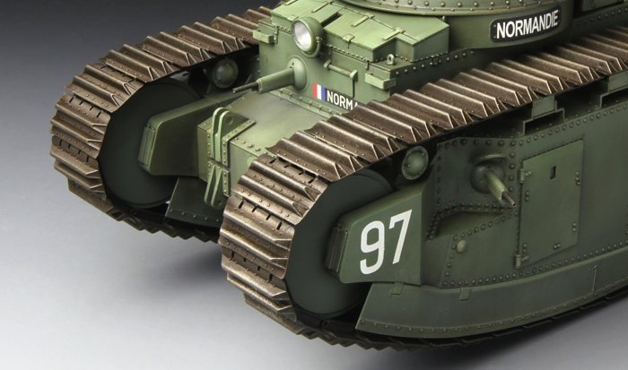 Meng Model TS-009 Char 2C French Super Heavy Tank (1:35) - Tanks