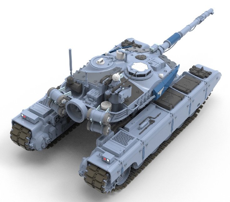 Border Model BC-002 Grizzly Battle Tank 1 35 - auf 1945 - 1