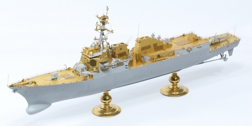 米海軍 USS FORREST SHERMAN DDG 98 グラスセット 1/700 Hobby Boss USS Forrest Sherman DDG-98 - HY83414