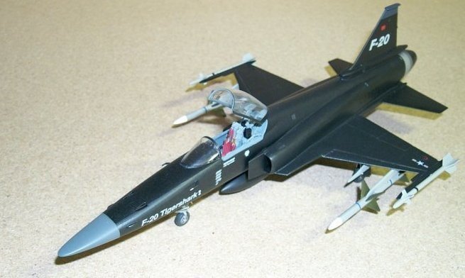 Hasegawa B3 F-20 Tigershark (1:72) - jets - 1:72 - Military Aircraft